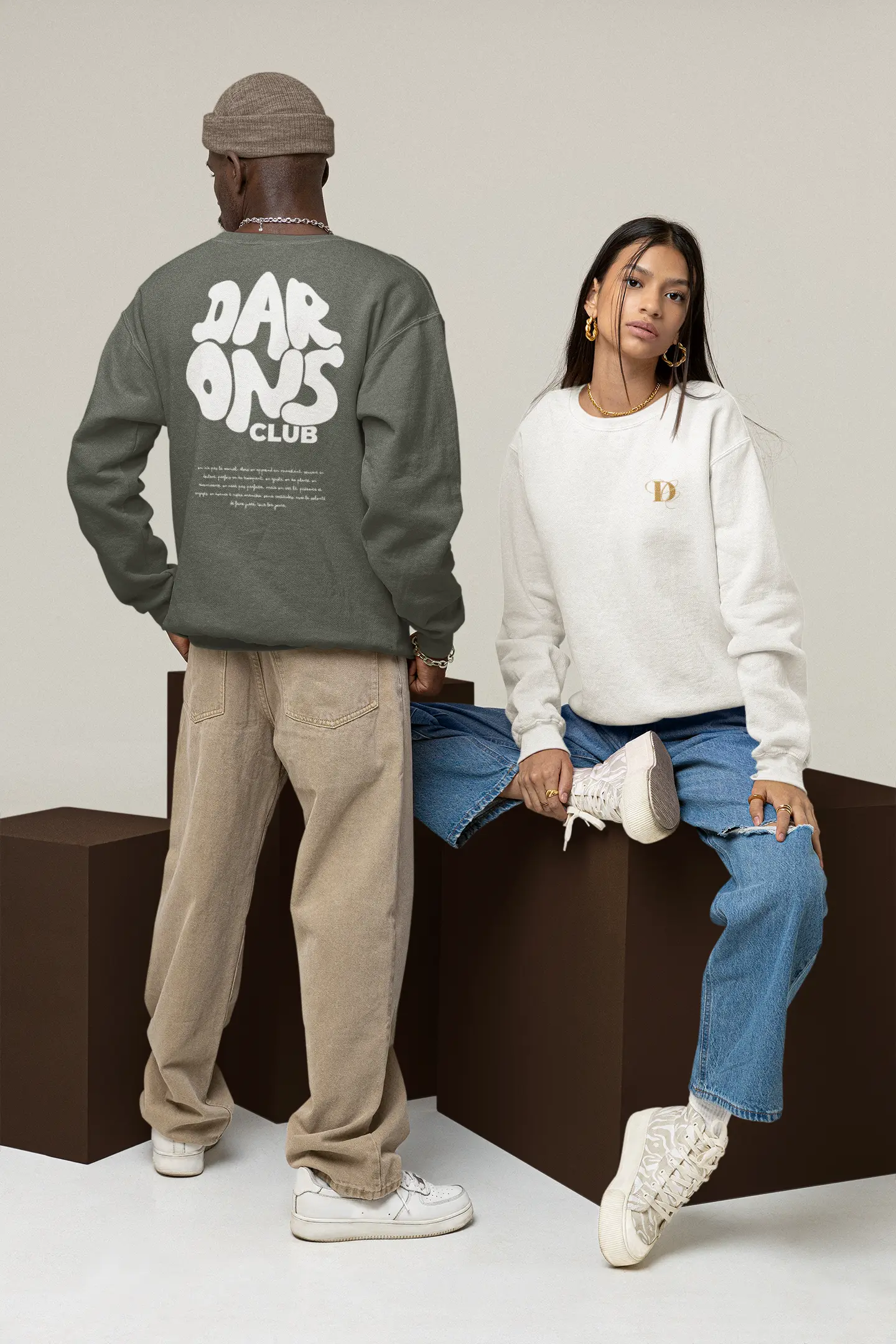 Sweat femme - Daronnes Club - Daronnerie